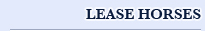 Lease Horses